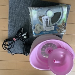猫ちゃん軟水化フィルターと給水機ピュアクリスタル