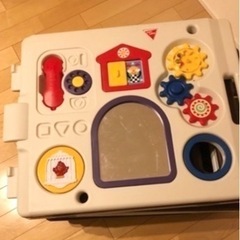 日本育児　ベビーサークル　　8枚セット　ブラウン　ホワイトの画像