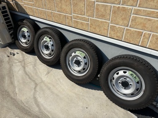 値下げ■軽バン■□スタッドレスタイヤ+ホイールセット■NV100クリッパー・エブリィ