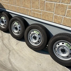 値下げ□軽バン□□スタッドレスタイヤ+ホイールセット□NV100