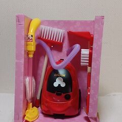 最終値下げ、ディズニー　ミッキーマウス電動キッズ掃除機の画像