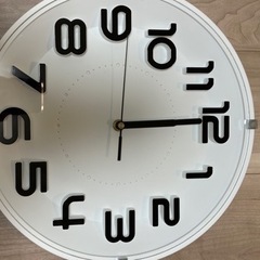 取引中時計　掛け時計　リラックマブランケットの画像