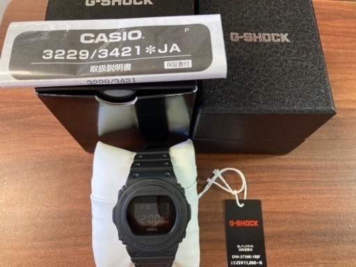 お取引き決まりました　新品未使用品　35周年記念　CASIO G-SHOCK カシオ Gショック DW-5750E-1BJF
