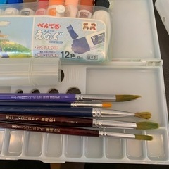 絵の具セット　小学生用の画像