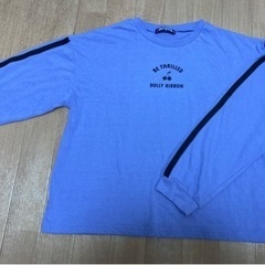 Dolly Ribbon 長袖　Tシャツ　160