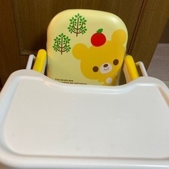 ベビーチェア　椅子　テーブル付きの画像
