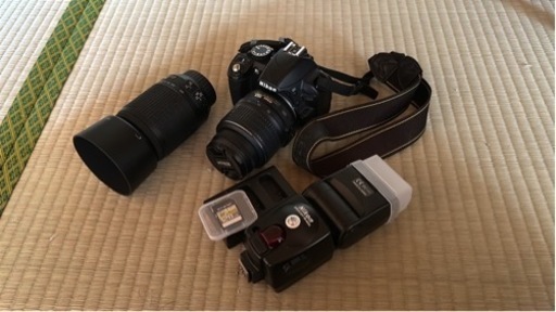 商談中です。　nikon D3100➕フラッシュ