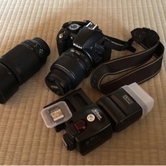 商談中です。　nikon D3100➕フラッシュ