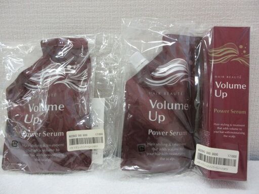ヘアボーテ ボリュームアップパワーセラム詰め替え用セット 新品