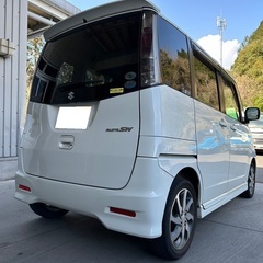 月々9千円〜分割払い可❗️ 車検付き！【名義変更代込み】大人気☆スズキ パレットSW☆ナビ付き☆ETC付き☆電動スライドドア☆ドラレコ☆スマートキー☆フルオートエアコン☆純正アルミ☆そのまま乗って帰れます‼️の画像