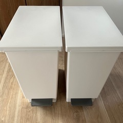 スリムペダルペール　45ℓ ニトリ　ゴミ箱　2個セット
