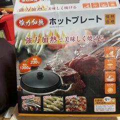 大型ホットプレート