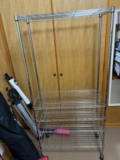 家具 収納家具 スチールラック（受け渡し者決定）