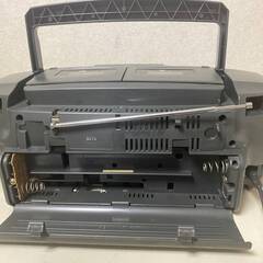 Victor ビクター CD ポータブル システム ラジカセ ダブルカセットの画像