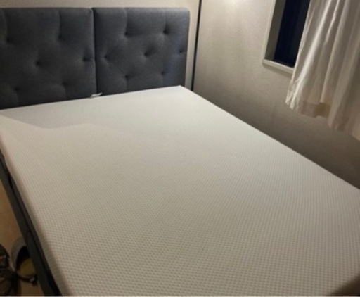 【3/17中確定1000円値引】エマスリープ　ベッド　ダブルベッド　ベッドフレーム