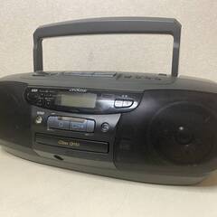 Victor ビクター CD ポータブル システム ラジカセ ダブルカセットの画像