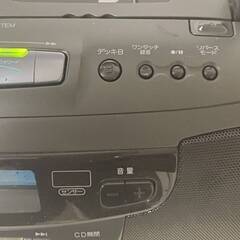 Victor ビクター CD ポータブル システム ラジカセ ダブルカセットの画像