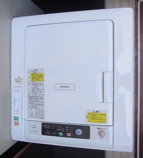 日立除湿型衣類乾燥機　2022年　6㎏　DE-N60WV