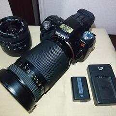 お取引中 SONY α55 SLT-A55VL ダブルレンズセット