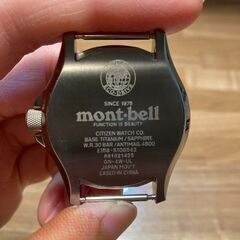 シチズン プロマスター×モンベル コラボモデル（ソーラー式）の画像