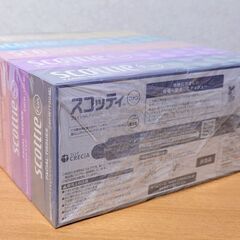 【成立終了】新生活準備品🎀スコッティ ティシュー ファン／240枚(120組) 5箱パック✨未開封品の画像