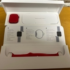 美品★Applewatch9レッド★45mm★watchカバー付き★GPSの画像
