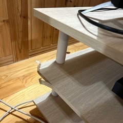 商談中☆地デジテレビ☆BluRayレコーダー☆テレビ台3点セット中古品の画像