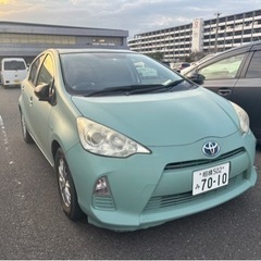 商談中　H24年式　アクアグレードS 車検付き乗って帰れます！