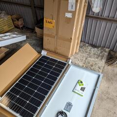 ソーラパネル・風力発電・インバーターの画像