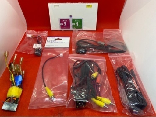 KENWOOD 2024年春地図　MDV-L404新品バックカメラ付きフルセット