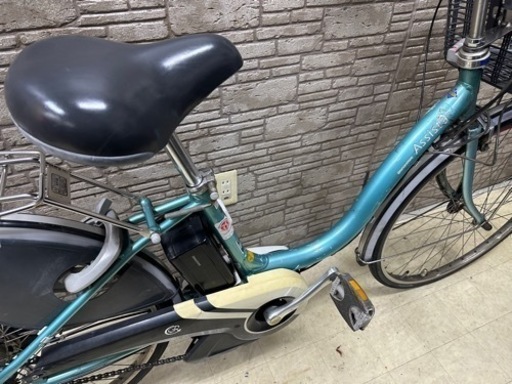 新生活応援SALE  東京23区配達無料　新基準　ブリヂストン　アシスタ　8.7Ah リチウム 電動自転車 中古 1711