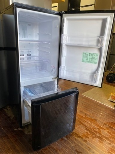 北九州市内配送無料　保証付き　三菱電機 MITSUBISHI ELECTRIC MR-P15Y-B [冷蔵庫 Pシリーズ （146L・