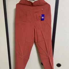 【新品】jasmi 絹 シルク 100％ パンツ レッドL 男女兼の画像