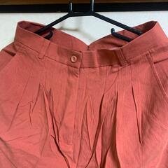 【新品】jasmi 絹 シルク 100％ パンツ レッドL 男女兼の画像