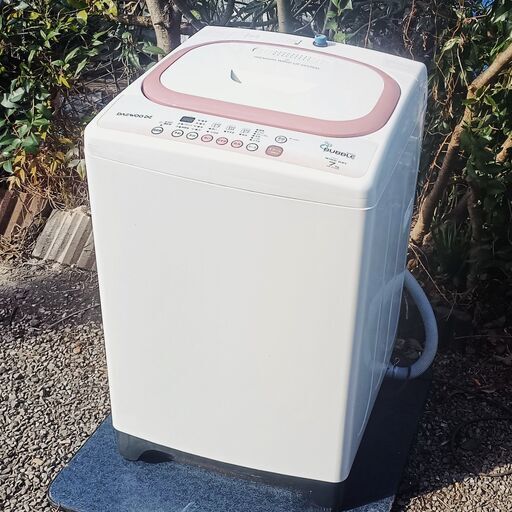 ★美品！お届け可！★ ダイウー 7.0㎏ 全自動洗濯機  風乾燥 DW-S70AW