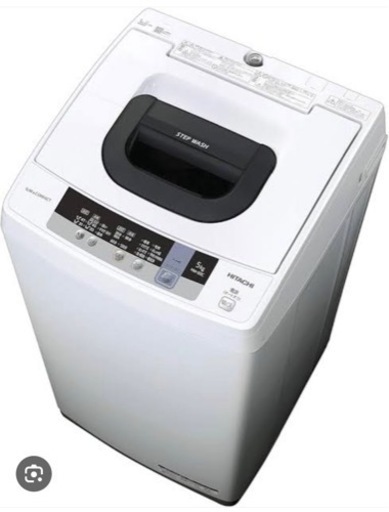 【時期・場所柔軟に対応可】⭐️日立全自動洗濯機⭐️5kg