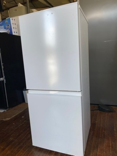 北九州市内配送無料　保証付き　2022年式　AQUA 126L 2ドアノンフロン冷蔵庫 オリジナル ホワイト AQR-13E8 W 
