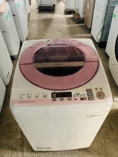 シャープ　全自動電気洗濯機 ES-GV80P-P