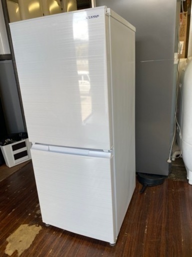 北九州市内配送無料　保証付き　2020年式　シャープ SHARP SJ-D15G-W [冷蔵庫 （152L・つけかえどっちもドア） 2
