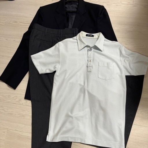 南風原高校男子制服 (チョコ) 首里のスーツ《メンズ》の中古・古着