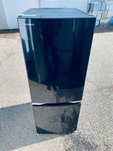 東芝　ノンフロン冷凍冷蔵庫　GR-M15BS（K）