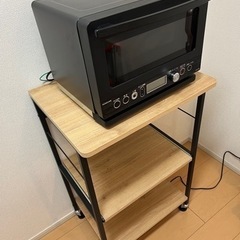 電子レンジ：レンジ台お付けします