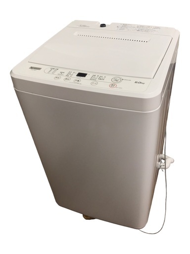 【直接引取歓迎！】YAMADA SELECT/ヤマダセレクト/Ys/全自動電気洗濯機/6.0kg/風乾燥/パワフルモード/2022年製/YWM-T60H1（埼玉県川越市）
