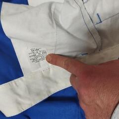 必見。「値下げしました。」【大きいサイズをお探しの方】青色、メンズズボンの画像