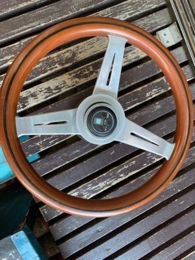 ナルディウッドステアリング当時物