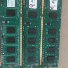 デスクトップメモリDDR-3　3本セットで