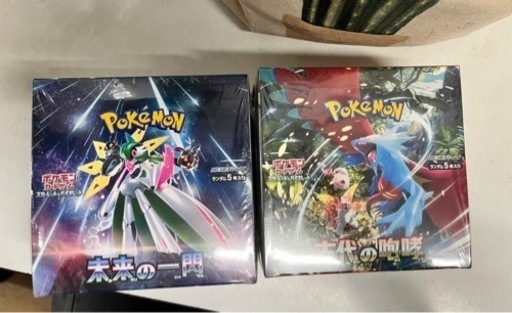 ポケモンカードゲーム「古代の咆哮、未来の一閃」各2BOX