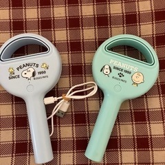 中古　羽なし扇風機2個