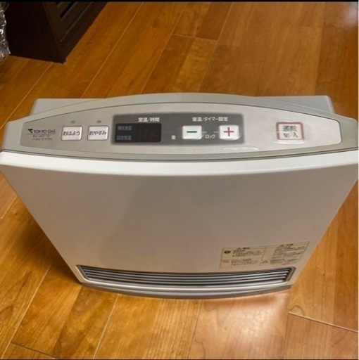 都市ガス ガスファンヒーター　コード付　RM-2407-W