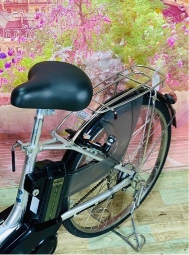 ①7021電動アシスト自転車YAMAHA 24インチ良好バッテリー 